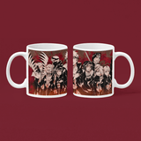 Load image into Gallery viewer, Anime Coffee Mug | Akatsuki Clan Coffee Mug | Weeboholic