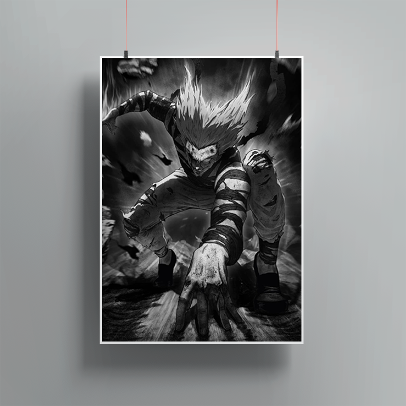 One Anime Garou- Poster| Man Punch Weeboholic