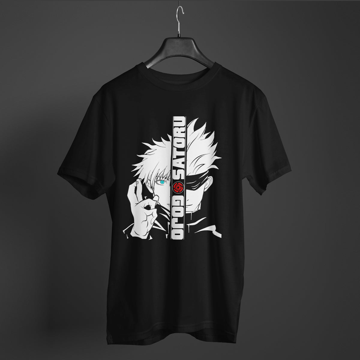 Satoru Gojo Half Sleeve T-Shirt | Weeboholic