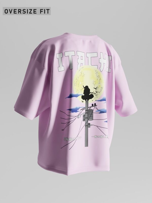 Itachi of the Sharingan Oversized T-Shirt - Image 2