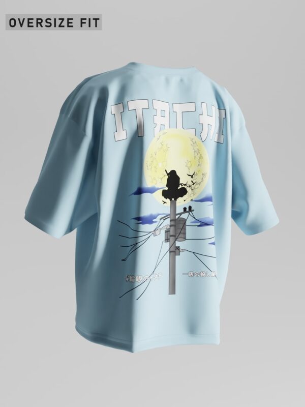 Itachi of the Sharingan Oversized T-Shirt - Image 5