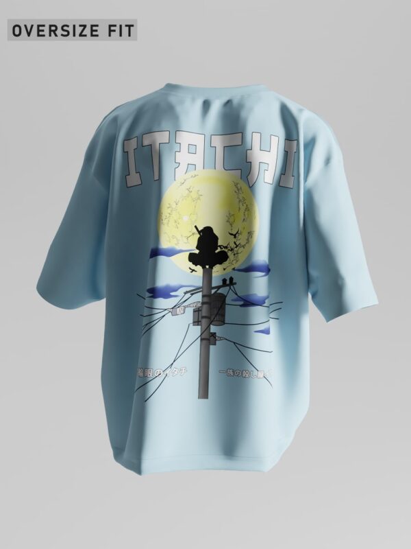 Itachi of the Sharingan Oversized T-Shirt - Image 4