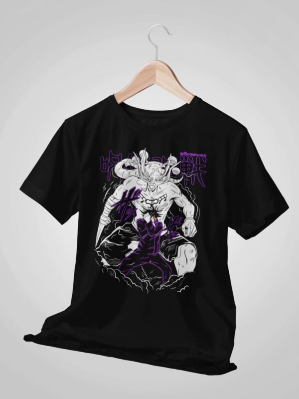 Divine General Mahoraga Half Sleeve Anime T-Shirt - Image 2