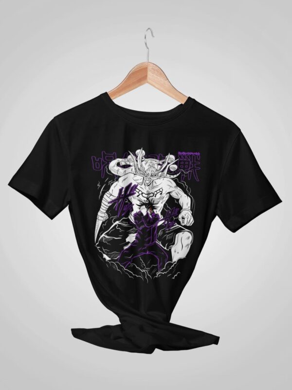 Divine General Mahoraga Half Sleeve Anime T-Shirt - Image 4