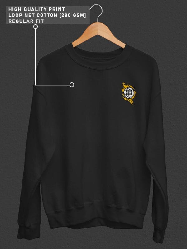 Super Saiyan Anime Sweatshirt - Image 2