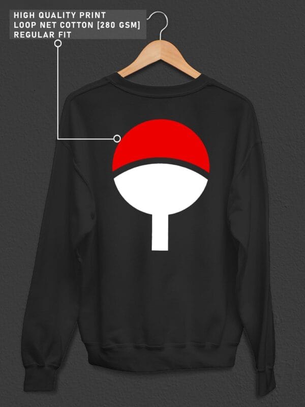Uchiha Clan Anime Sweatshirt - Image 3