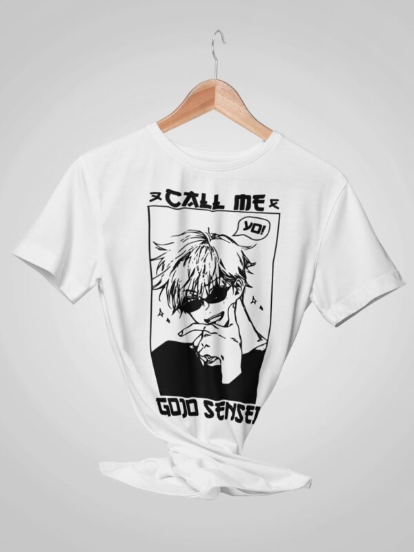 Gojo Sensei Half Sleeve T-Shirt - Image 4