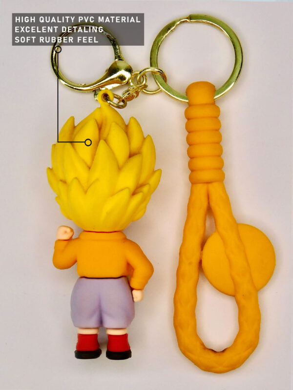 Super Saiyan Goku 3D Keychain - Image 2