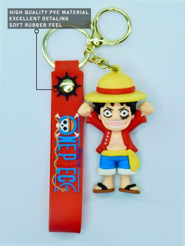 Monkey D Luffy 3D Keychains