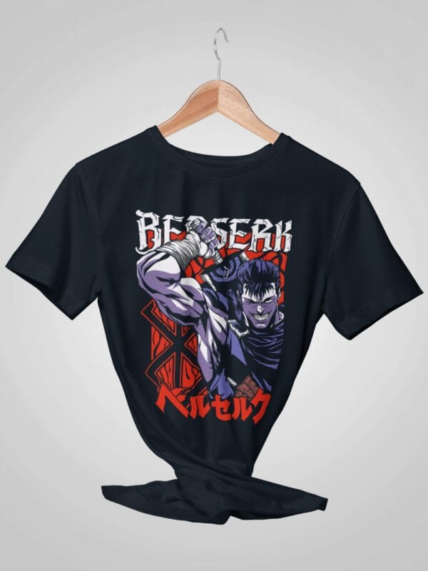 Berserk Half Sleeve T-Shirt - Image 4