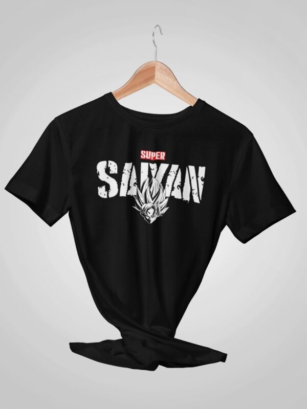 Super Saiyan Goku Half Sleeve T-Shirt - Image 4