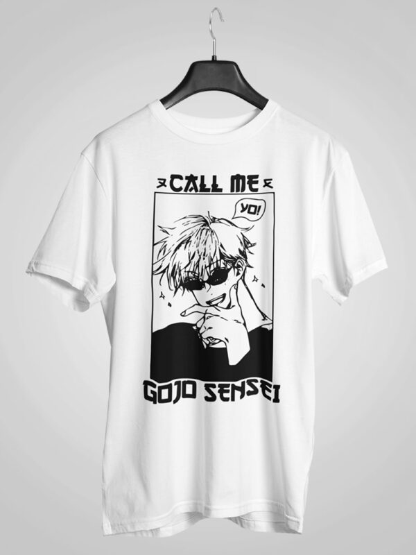 Gojo Sensei Half Sleeve T-Shirt - Image 2