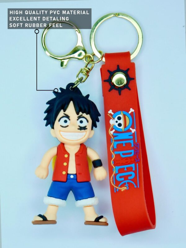 Monkey D Luffy 3D Keychains
