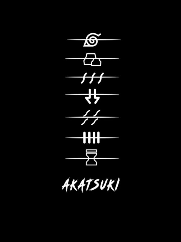 Naruto: Akatsuki Symbol Anime Joggers - Image 4