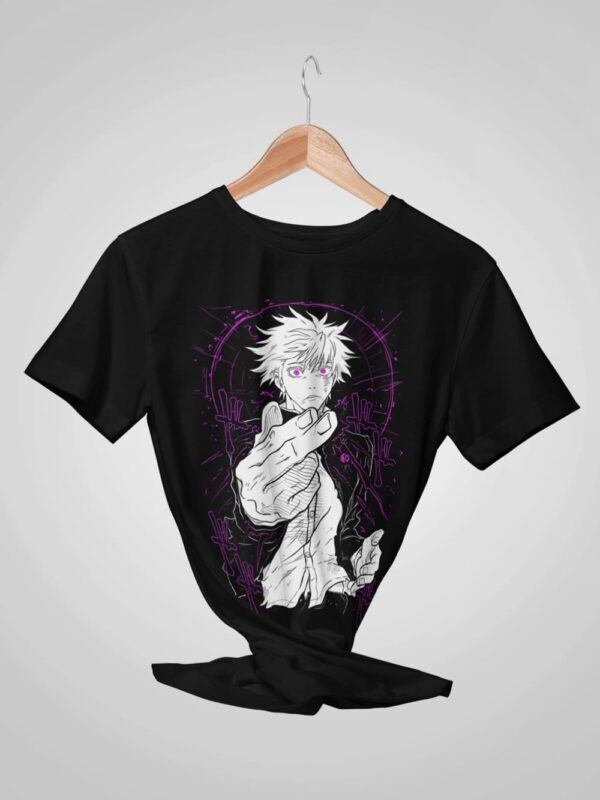 The Honoured One: Satoru Gojo Half Sleeve T-Shirt - Image 2