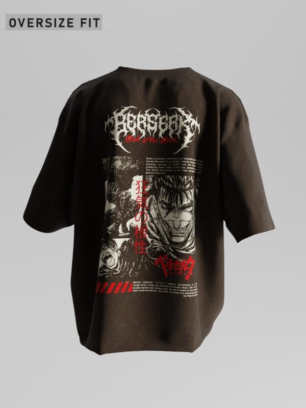 Berserk Oversized T-Shirt [Acid Washed] - Image 2