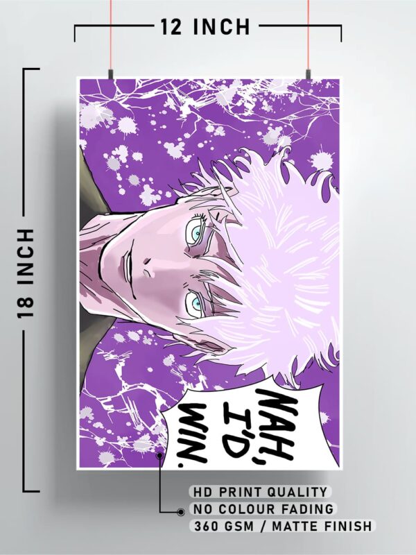 Saturo Gojo Poster