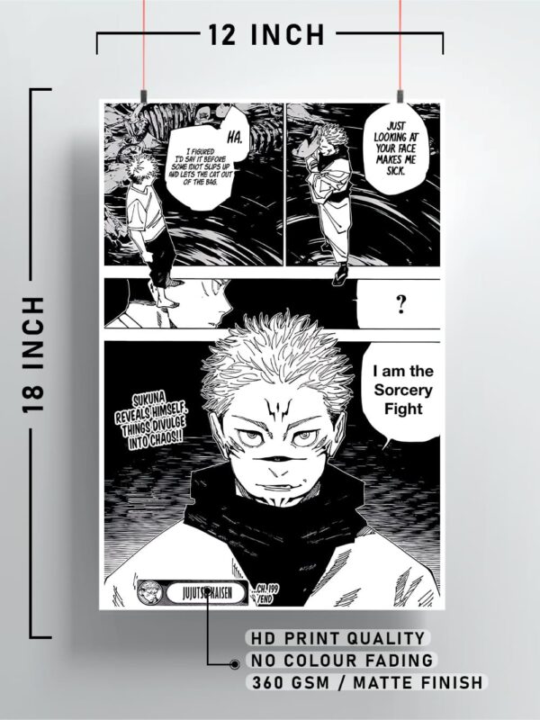 Jujutsu Kaisen Anime Poster