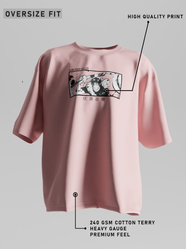 Toji Fushiguro Oversized Anime T-Shirt