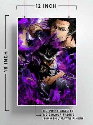 Black Clover Anime Poster