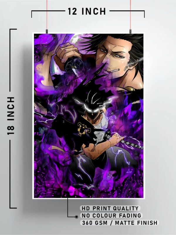 Black Clover Anime Poster