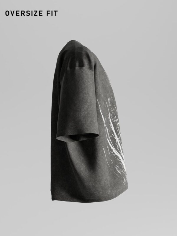 Yuji Itadori Oversized T-Shirt ( Acid Washed) - Image 3