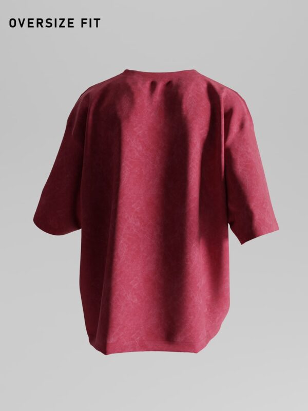 Yuji Itadori Oversized T-Shirt ( Acid Washed) - Image 4