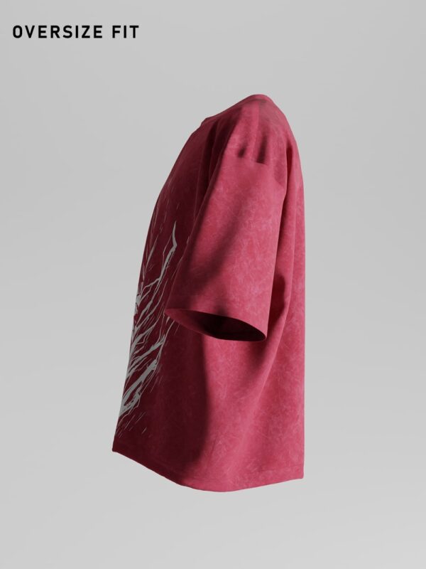 Yuji Itadori Oversized T-Shirt ( Acid Washed) - Image 2