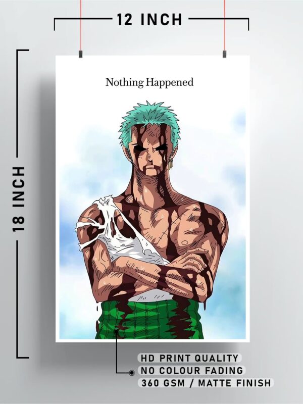 Roronoa Zoro Anime Poster