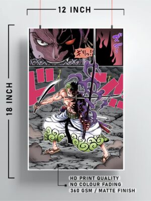 Roronoa Zoro Anime Poster