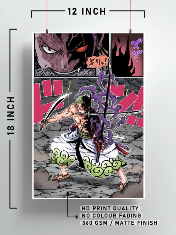 Roronoa Zoro Anime Poster